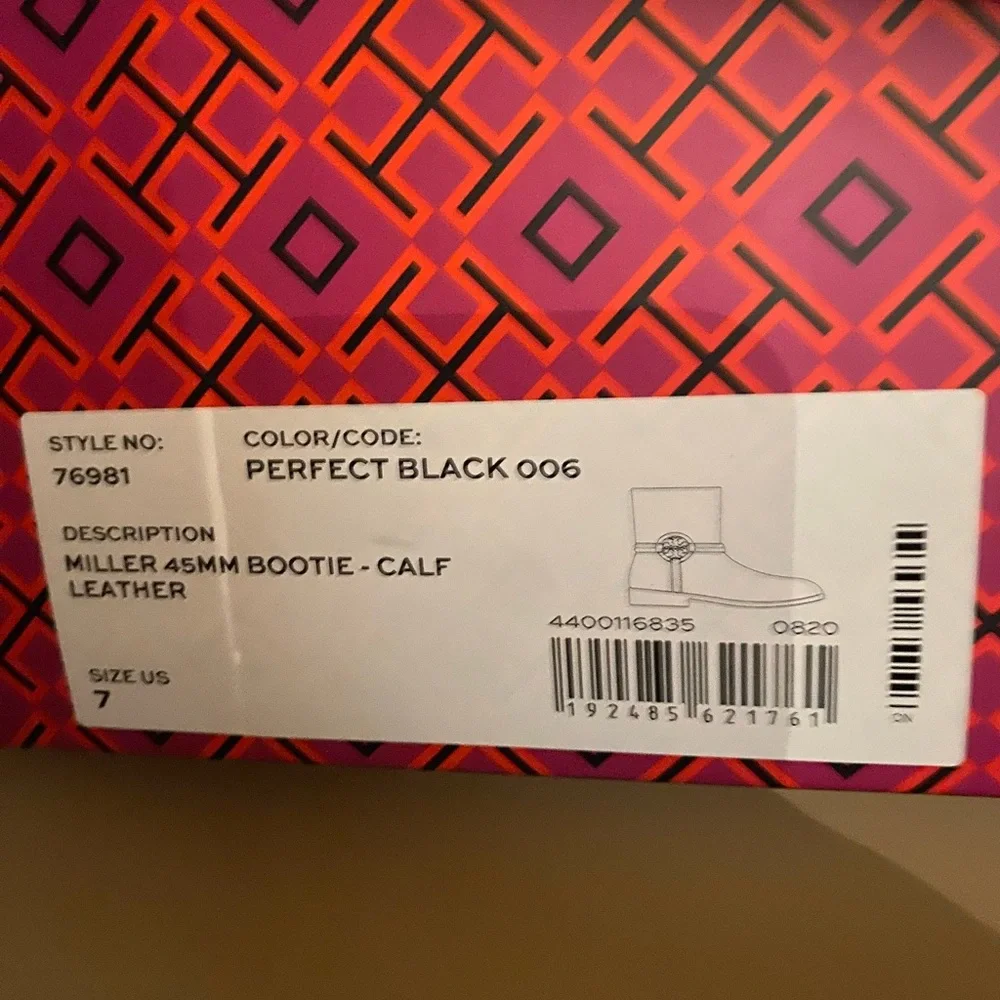 Tory Burch Leather Booties - Picture 2 of 8